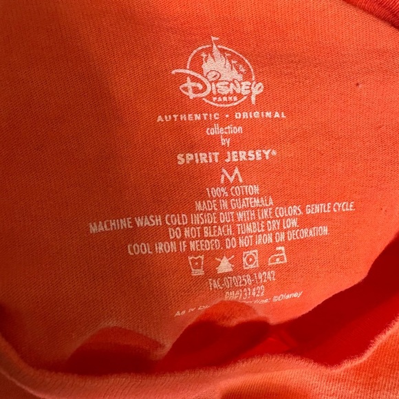 Disneyland Resort Ariel’s Grotto Coral Ombré Glitter Spirit Jersey Medium - Picture 13 of 13
